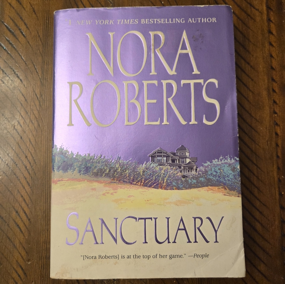 🎉5/$10 Nora Roberts 'Sanctuary' Book